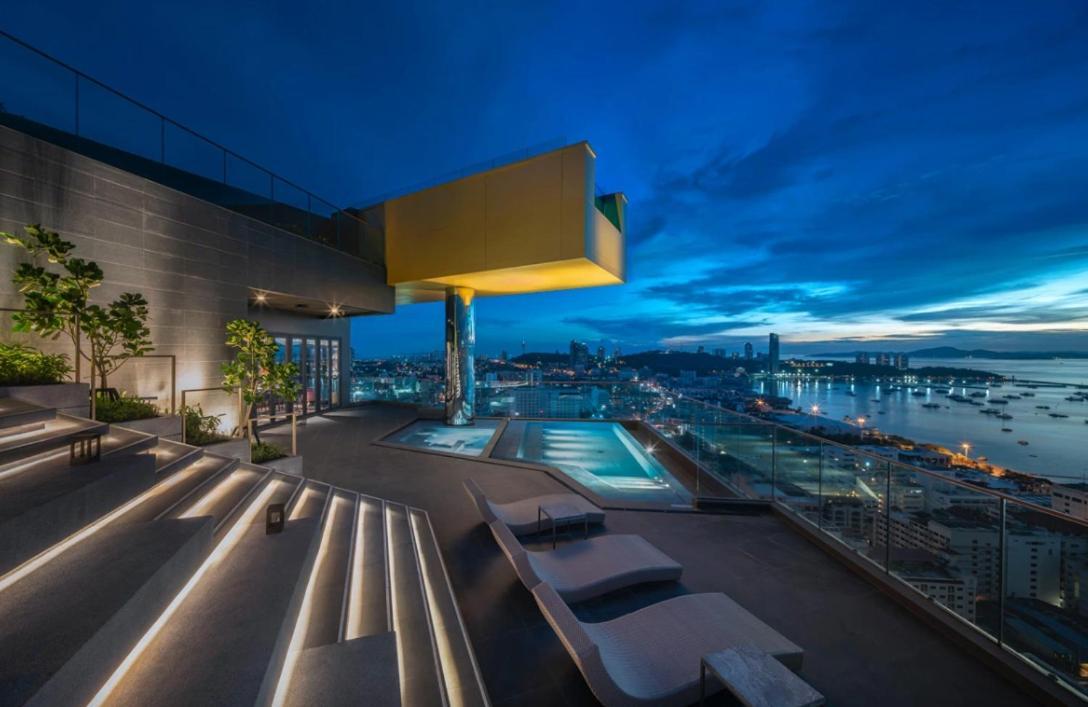 Edge Central Pattaya Seaview Residence With Infinity Pool エクステリア 写真
